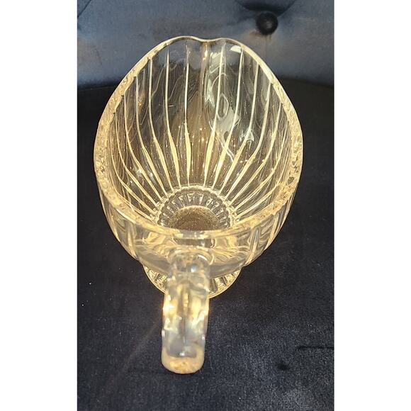 MIKASA Park Lane Sauce Boat Cut Crystal 16oz Made in Germany Perfect w Box - Picture 3 of 10